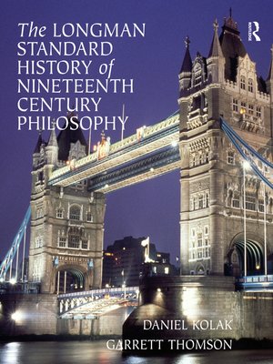 cover image of The Longman Standard History of 19th Century Philosophy